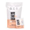 MightyGood. Wipe That Tush On-The-Go Flushable Wipes - 1 pack, 30 individually Wrapped Wipes, Fragrance Free - Extra Large & Soft - Hypoallergenic & Fragrance Free With Aloe & Vitamin E - Plant-Based