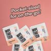 MightyGood. Wipe That Tush On-The-Go Flushable Wipes - 1 pack, 30 individually Wrapped Wipes, Fragrance Free - Extra Large & Soft - Hypoallergenic & Fragrance Free With Aloe & Vitamin E - Plant-Based - Image 3