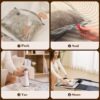 9 Packs Rechargeable Pump Vacuum Bags for Travel Packing, Carry-on Size Vacuum Seal Bags for Luggage and Suitcase Compression, Space Saver for Clothes and Clothing Organization - Image 6