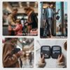 WALNEW Passport Holder Family for 4, RFID Blocking Travel Wallet Women Men, Lightweight Zipper Document Organizer Pouch Bag Credit Cards Case Cover for Travelling, Black - Image 7