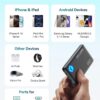 INIU Portable Charger, Ultra Slim 10000mAh 45W PD Power Bank, USB C in&Out Fast Charging Battery Pack, Travel Essential Phone Powerbank Compatible with iPhone 17 16 15 Samsung S22 S21 Google iPad etc - Image 9