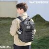 Wotony Military Tactical Backpack for Men Waterproof Daypack 3 Day Assault Pack Molle Bag with Water Bottle Holder - Image 3