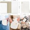 Passport Holder for Travel Essentials,RFID Blocking Passport Cover Case for Travel Accessories,Travel Wallet for Women Men (Cream) - Image 2