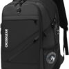 CROSSGEAR Large Travel Backpack Waterproof Laptop Bag Airline Approved Business Office Work Computer Casual Daypacks TSA Lock Anti-Theft Bookbag with USB Port Fit 17.3 inch Laptops for Men Women