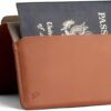 Bellroy Passport Cover (slimline travel wallet/pouch with card slots and space for cash plus travel documents) - Caramel - Image 4