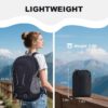MIYCOO Backpack - Ultra Lightweight Packable Backpack for Travel Camping, 45L Hiking Back Pack Waterproof Foldable Daypack for Men Women Black - Image 6