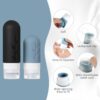 18pack Travel Bottles for Toiletries,TSA Approved Silicone Travel Containers for Toiletries,Leak Proof Refillable Liqus Shampoo And Conditioner travel Essentials toiletry Bottles - Image 4