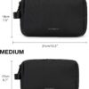 BAGSMART Toiletry Bag for Men, Travel Toiletry Organizer Dopp Kit Water-resistant Shaving Bag for Toiletries Accessories, Door Room Essentials, Black-medium - Image 6