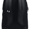 Under Armour Unisex-Adult Hustle 6.0 Backpack, (002) Black/Black/White, One Size Fits Most - Image 3