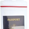 Passport Holders - 2 Pack - Heavy Duty Water and Tear Resistant Resealable Sleeves & Premium Breakaway Lanyard - 4X6 Insert for Vaccination Cards, Cruise, Travel, and Beach Vacation Documents (Black) - Image 6