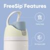 Owala FreeSip Insulated Stainless Steel Water Bottle with Straw for Sports, Travel, and School BPA-Free Sports Water Bottle, 24 oz, Iced Breeze - Image 2