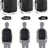 MATEIN Carry on Backpack, Extra Large Travel Backpack Expandable Airplane Approved Weekender Bag for Men and Women, Water Resistant Lightweight Daypack for Flight 40L, Black - Image 8