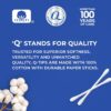 Q-tips Travel Size Cotton Swabs, Original, For Home, First Aid and Beauty, 100% Cotton, 30 Count - Image 2