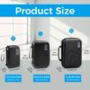 ProCase Hard Travel Electronic Organizer Case for MacBook Power Adapter Chargers Cables Power Bank Apple Magic Mouse Apple Pencil USB Flash Disk SD Card Small Portable Accessories Bag - Image 8