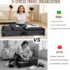 Veken 10 Set/8 Set Packing Cubes for Travel Essentials, Suitcase Organizer Bags in 4 Sizes, Carry-On Luggage Accessories with Large Laundry & Toiletry Bag, Must-Have for Airplane, Road Trip & Camping - Image 9