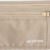 Money Belt for Travel - Hidden Travel Pouch Protect Your Credit and Money With RFID Blocking Passport Holder Waist Wallet (Khaki)