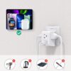 2 Pack European Travel Plug Adapter, International Power Plug Adapter with 3 Outlets 3 USB Charging Ports(1 USB C), Type C Plug Adapter Travel Essentials to Most Europe EU Spain Italy France Germany - Image 5