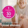 Gillette Venus Extra Smooth Travel Razor Kit for Women, Mini Handle + Refill + Case - Image 3
