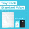 Impossibly Compact Travel Flushable Wipes - 99.5% Water and Aloe - Safe for Sensitive Skin, Hypoallergenic & Unscented - Travel Essentials for Adults, Kids & Baby Care - 8 Pack Total 48 Wipes - Image 5