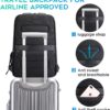 BANGE Business Smart Backpack Waterproof fit 15.6 Inch Laptop Backpack with USB Charging Port,Travel Durable Backpack - Image 4