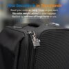 TSA Approved Cable Luggage Locks, Re-settable Combination with Alloy Body - Image 9