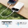 Charmast Portable Charger with Built in Cables, Power Bank with Cords Wires, Slim 10000mAh Travel Battery Pack 6 Outputs 3 Inputs 3A Fast Charging for Samsung Google Pixel LG Moto iPhone iPad - Image 8