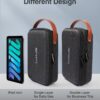 Luxtude Electronics Organizer Travel Case, Tech Organizers Travel Case, Hard Cases for Electronics, Hard Charger Bag, Portable Cable Bag, Travel Essentials for Charger/Mouse/Cash/Card - Image 4