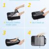 BAGSMART 6 Set /4 Set/2 Set Compression Packing Cubes for Travel, Lightweight Luggage Organizer Bags, Durable Space Saver Bags Travel Essentials - Image 5