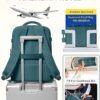 Travel Backpack For Women Men Airline Approved Carry On Backpack Flight Approved Waterproof Sports Luggage Backpack Casual Daypack Small Hiking Backpack - Image 8