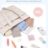 BAGSMART Tote Bag for Women, Lightweight Puffy Tote Bag with Compartments Quilted Shoulder Bag Handbag for Travel, Work, Gym - Image 7