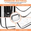 AURUZA Clear Makeup Bag,Portable Travel Toiletry Bags with Zipper, TSA Approved Clear Organizer Bags, PVC Cosmetic Pouch for Airport Airline Compliant - Image 4