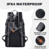 MIYCOO Backpack - Ultra Lightweight Packable Backpack for Travel Camping, 45L Hiking Back Pack Waterproof Foldable Daypack for Men Women Black - Image 4