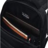 Under Armour Unisex-Adult Hustle 6.0 Backpack, (002) Black/Black/White, One Size Fits Most - Image 7