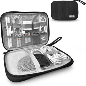 Electronics Charger Organizer - Travel Cable Case for Cords, Chargers, and Tech Accessories