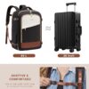 LOVEVOOK Travel Backpack for Women, 40L Carry On Backpack Flight Approved, Large Personal Item Bag Fits 17 inch Laptop, TSA Approved Luggage with 3 Packing Cubes,Waterproof Weekender Gym Daypack - Image 3