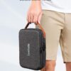 Luxtude Electronics Organizer Travel Case, Tech Organizers Travel Case, Hard Cases for Electronics, Hard Charger Bag, Portable Cable Bag, Travel Essentials for Charger/Mouse/Cash/Card - Image 2