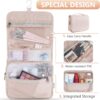 10 Set/8 Set Packing Cubes for Travel, Gifts for Women Mom,Anti-Tearing Suitcase Organizer for Luggage with Shoe & Hanging Toiletry Bag,OlarHike Vacation Essentials & Accessories for Cruise Ship,Cream - Image 3