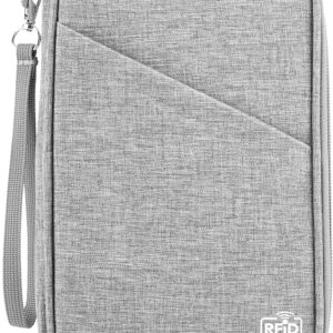 Passport Holder Family, Women Rfid Blocking Passport Wallet, Travel Document Organizer Premium Wallets Passport Holders Bag