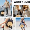 2 Pack Hat Clip for Travel on Bags, Secure Hat Holder Accessory for Vacation Beach Cruise, Must Have Vacation Essential Accessories for Backpack Luggage Handbag Hiking Enthusiasts - Image 4