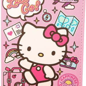 Hello Kitty Passport Holder for Travel Official License, Cute Passport Cover, Sanrio Gifts