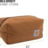 Carhartt Durable Travel Kit, Organize Essentials W/the Water Resistance Free Toiletry Bag - Image 4