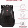 SwissGear 1186 Bungee Backpack, Black/Grey, 17-Inch - Image 3