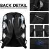 Travel Backpack, Large Carry on Backpack, 17 Inch Laptop Bag, Big Sturdy TSA-Friendly with USB Port College School Rucksack Bag, Gifts for Him Men Women, Black - Image 5