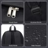 Black Backpack for Women Small Backpacks for School Bag School Backpack for College Bookbag for Women Waterproof Gym Backpacks for Men Book Bags - Image 7