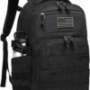 Wotony Military tactical backpack, backpack for men black small tactical assault bag