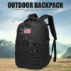 Wotony Military tactical backpack, backpack for men black small tactical assault bag - Image 7