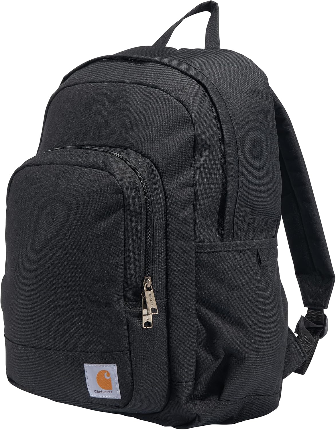 Carhartt 25L Classic Laptop Backpack, Durable Water-Resistant Pack W/ 15" Laptop Sleeve and Multiple Organizational Compartments, PFAS Free, Black