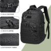 Wotony Military tactical backpack, backpack for men black small tactical assault bag - Image 4
