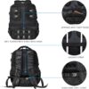KROSER TSA Friendly Travel Laptop Backpack 17.3 inch XL Computer Backpack Water-Repellent College Daypack Business Backpack with RFID Pockets & USB Port for Men/Women-Black - Image 6